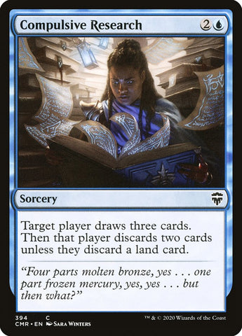 Compulsive Research [Commander Legends Commander Deck]