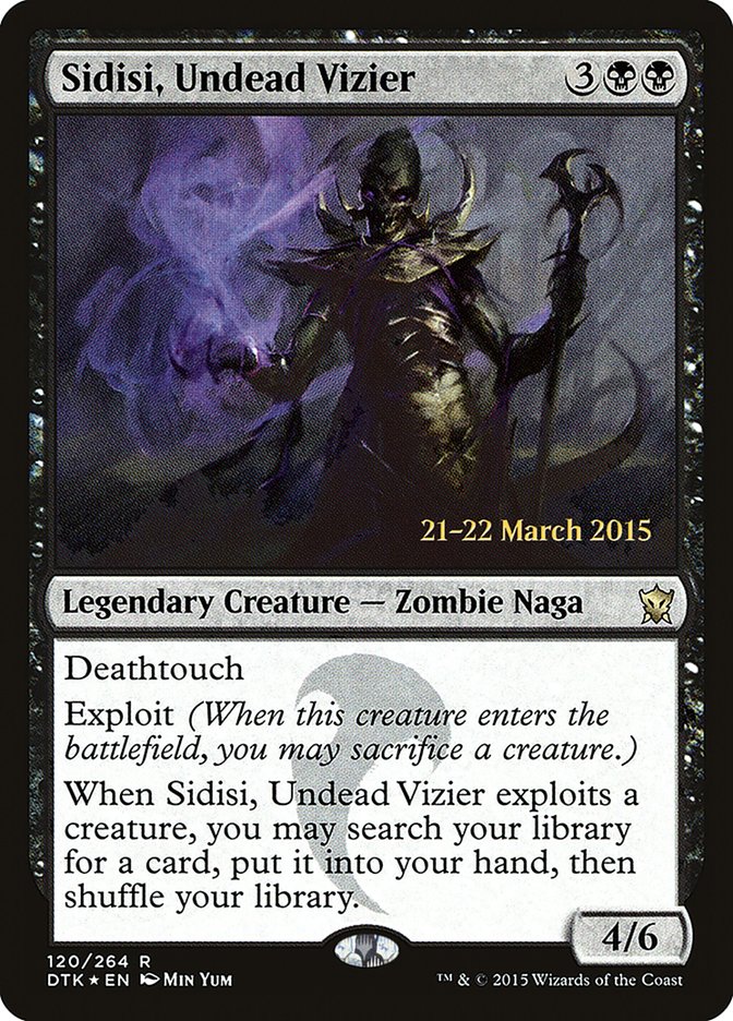 Sidisi, Undead Vizier  [Dragons of Tarkir Prerelease Promos]