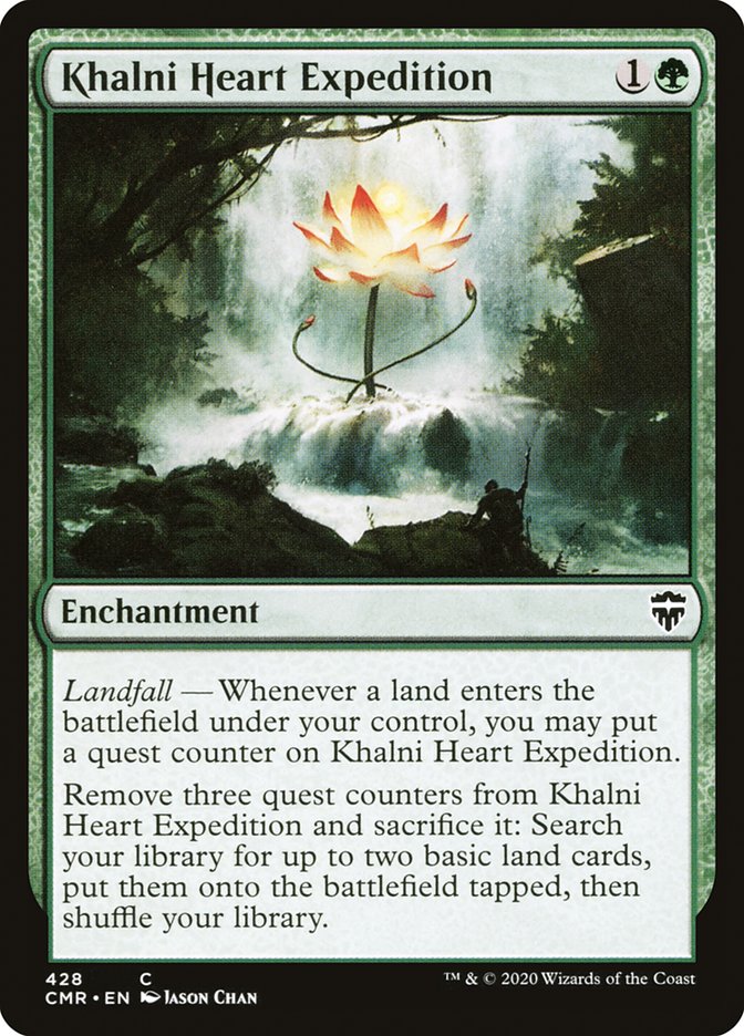 Khalni Heart Expedition [Commander Legends Commander Deck]