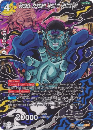 Boujack, Resonant Agent of Destruction (Alternate Art) [EX05-04]