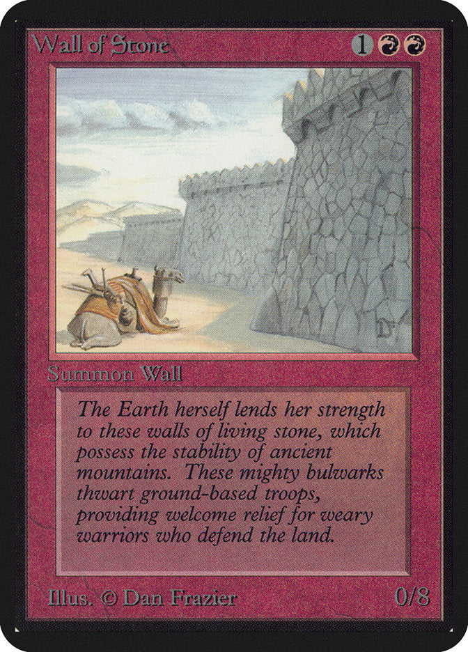 Wall of Stone [Limited Edition Alpha]