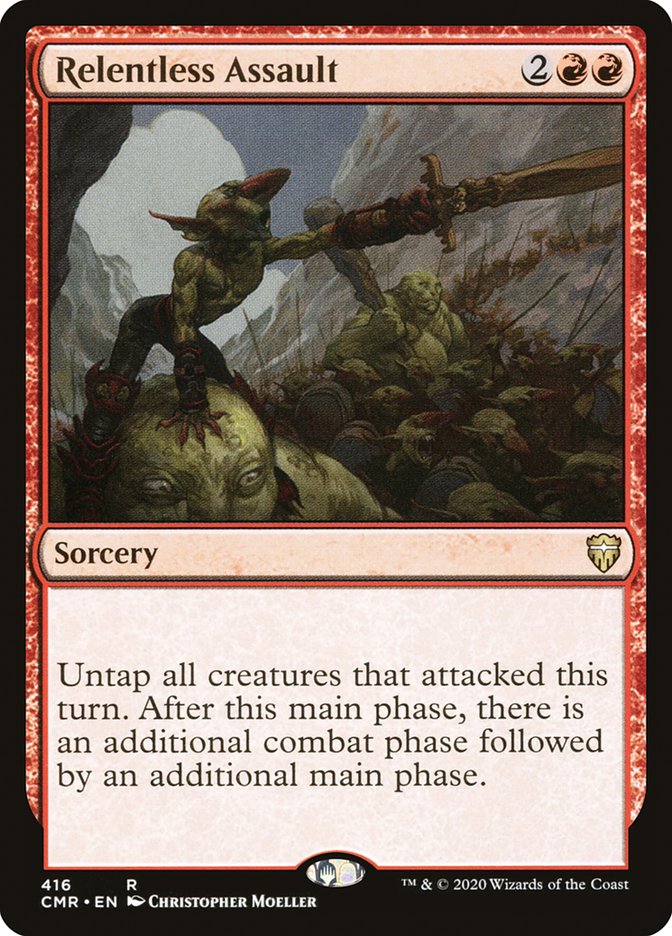 Relentless Assault [Commander Legends Commander Deck]