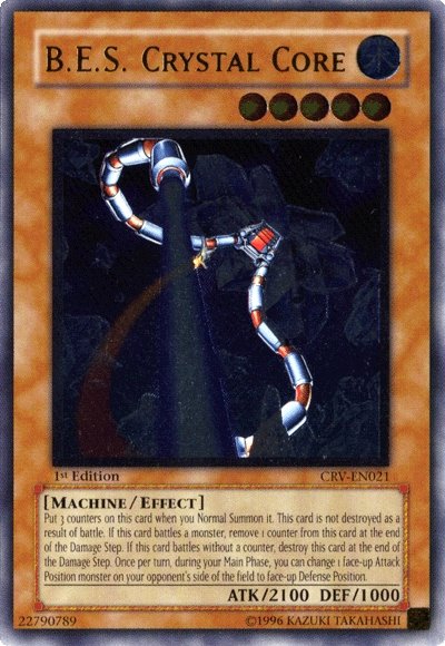 B.E.S. Crystal Core (UTR) [CRV-EN021] Ultimate Rare