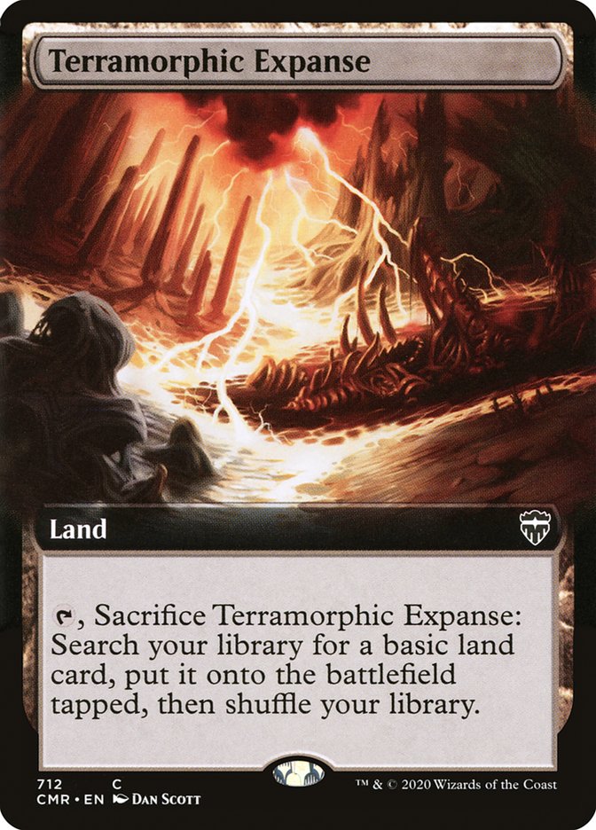 Terramorphic Expanse (Extended) [Commander Legends Extended]