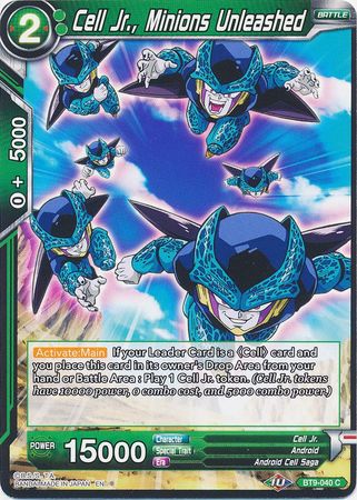 Cell Jr., Minions Unleashed [BT9-040]
