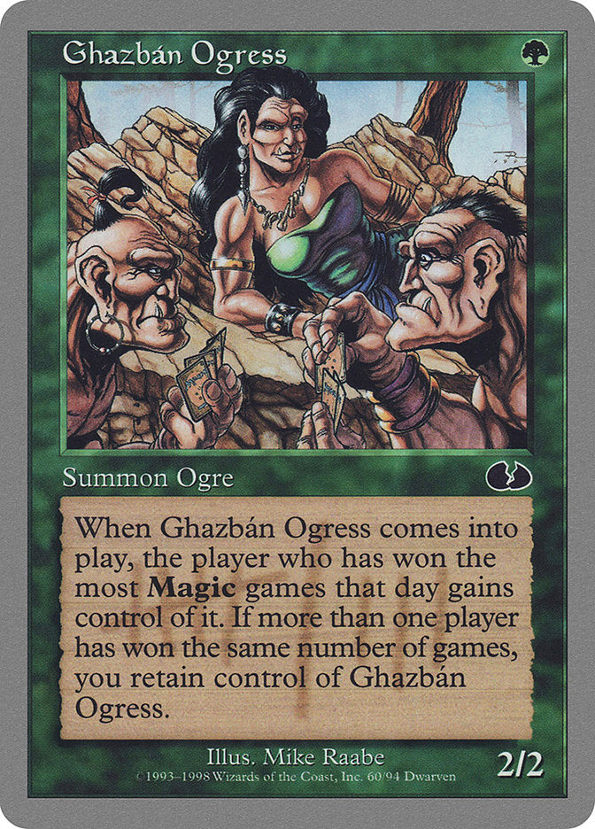 Ghazbán Ogress [Unglued]