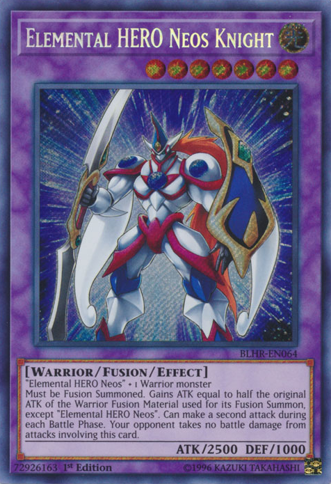Elemental HERO Neos Knight [BLHR-EN064] Secret Rare