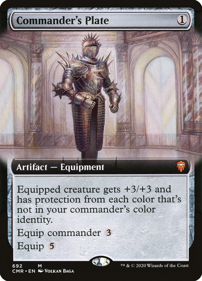 Commander's Plate (Extended) [Commander Legends Extended]