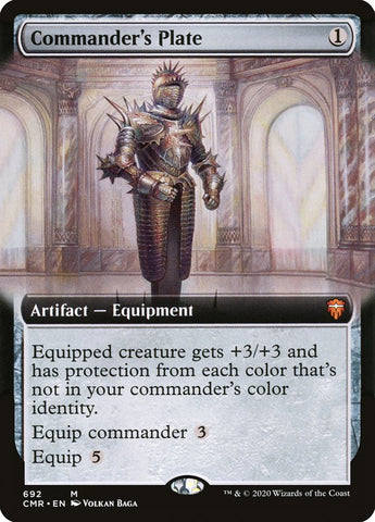 Commander's Plate (Extended) [Commander Legends Extended]