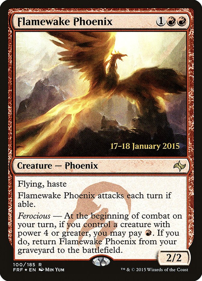 Flamewake Phoenix  [Fate Reforged Prerelease Promos]