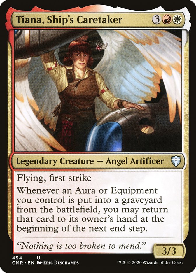 Tiana, Ship's Caretaker [Commander Legends Commander Deck]