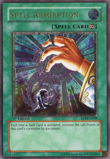 Spell Absorption (UTR) [FET-EN039] Ultimate Rare