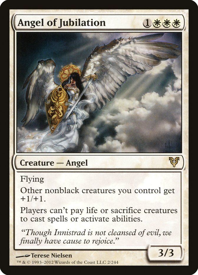 Angel of Jubilation [Avacyn Restored]