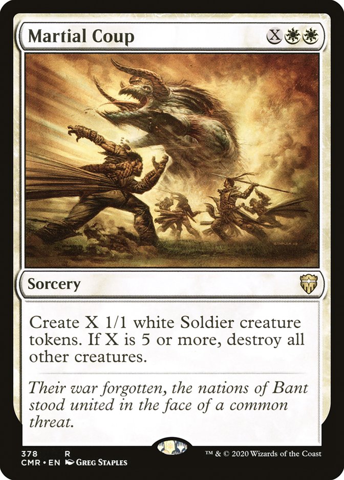 Martial Coup [Commander Legends Commander Deck]